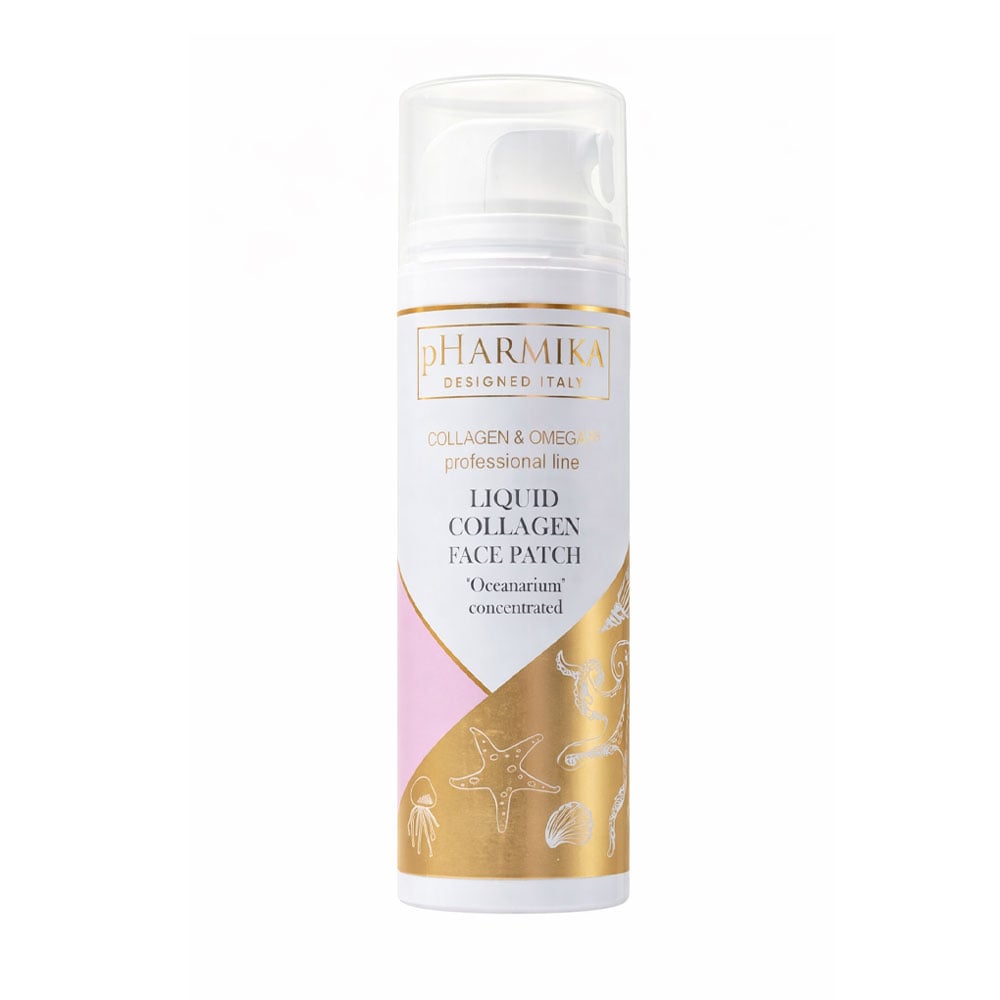 Рідкий колагеновий лист для обличчя pHarmika Liquid Collagen Face Patch Oceanarium Concentrated, 150 мл